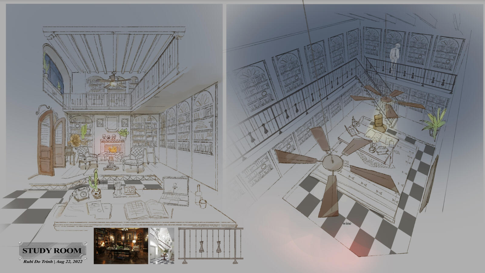 Indra's Net Visual Design made by Rubi Do Trinh