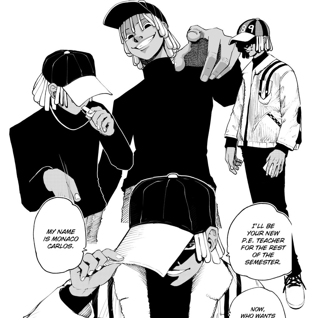 Indra's Net Character Design Mr. Monaco Carlos Seven